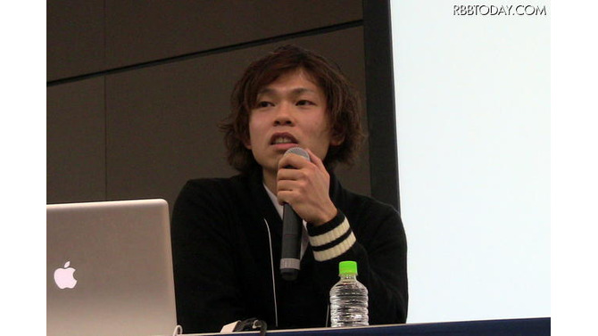 ゲームクリエイター/システムアーキテクトの安生真氏（ケイブ）