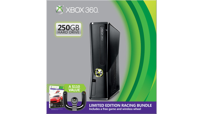 Xbox 360 250GB Racing Bundle 