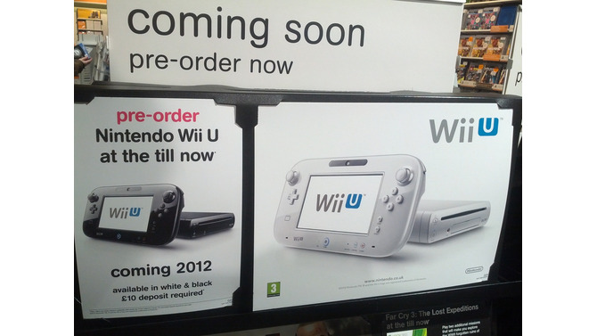 イギリスHMVでWii Uの予約始まる