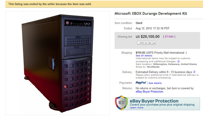 eBayに出品されていた「とある」中古PC、約2万ドルで落札される