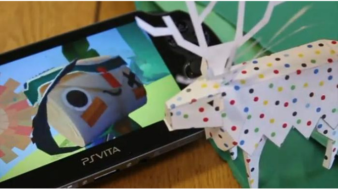 【gamescom 2012】紙をテーマにしたPS Vita向け新作パズルアクション『Tearaway』発表