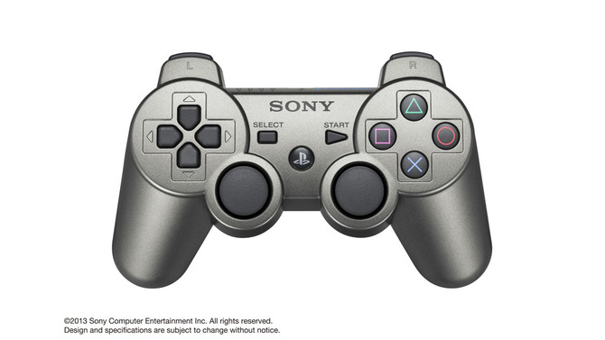 DUALSHOCK 3に新色「メタリック・グレー」登場