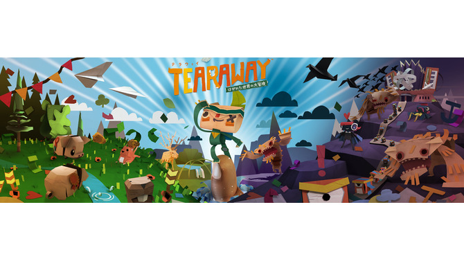 ゲームとリアルの協力プレイ？！新作アクションAVG『Tearaway ～はがれた世界の大冒険～』で神様になろう