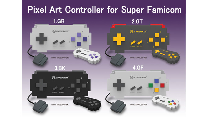 PIXEL ART CONTROLLER FOR SNES