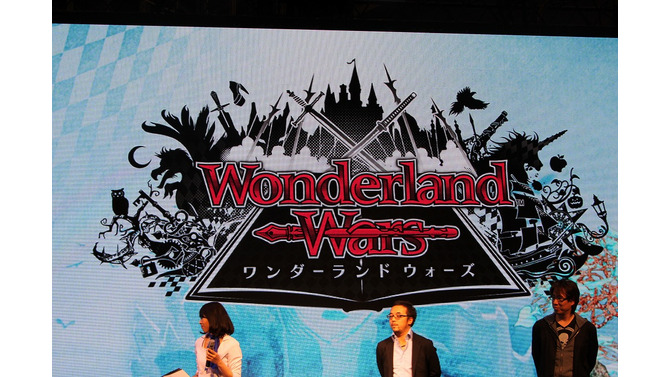 【JAEPO 2014】セガが初公開の新作『WONDERLAND WARS』は