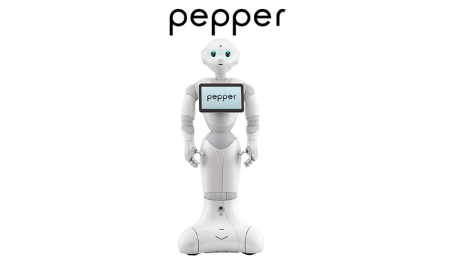 感情認識パーソナルロボット「Pepper」外観