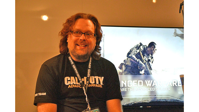 【E3 2014】近未来の世界観とナラティブな手法を語る『Call of Duty: Advanced Warfare』開発者インタビュー