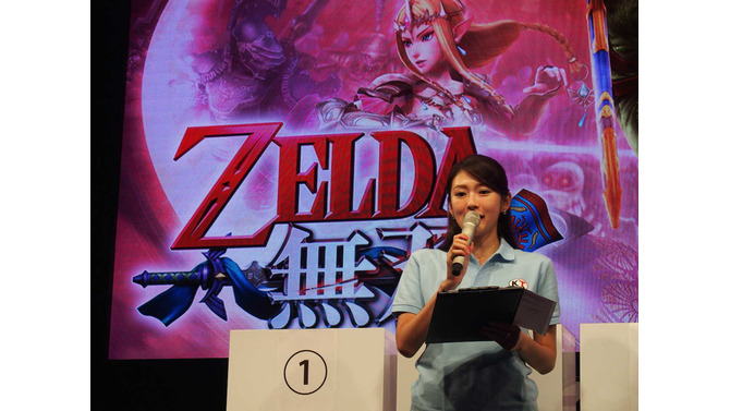 【TGS 2014】勇者リンクはやっぱり強かった！竹若元博さん、田村裕さんも駆けつけた『ゼルダ無双』ゲーム大会