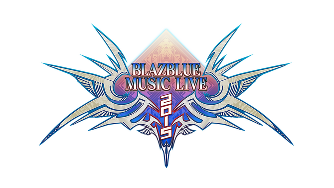 「BLAZBLUE MUSIC LIVE 2015」ロゴ