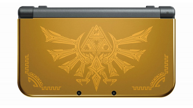 『ゼルダの伝説』仕様のNew 3DS LLが米国で限定発売