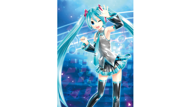 PS Vita版『初音ミク -Project DIVA- X』メインビジュアル