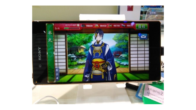 【TGS2015】スマホ版『刀剣乱舞』早速プレイ、PC版とは何が違うの？