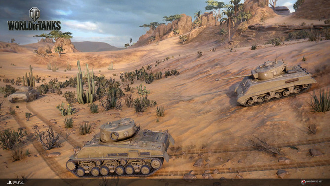 PS4『World of Tanks』サービス開始！今なら“初代プレステ”カラーの軽戦車貰える