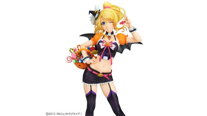 「ラブライブ！」フィギュア「絢瀬絵里 ハロウィンver.」予約開始、オレンジと黒を基調にした衣装がキュート