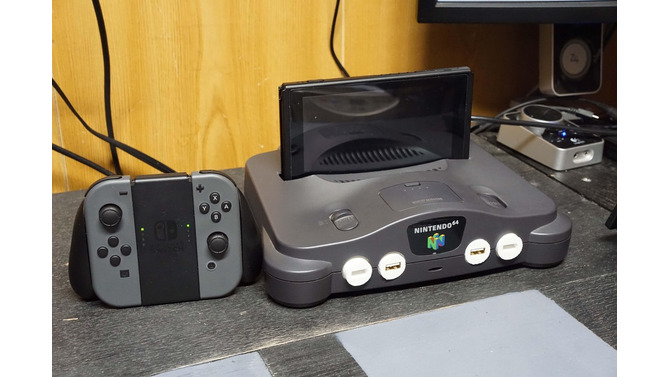 N64本体をスイッチ用ドックに改造したユーザー現る