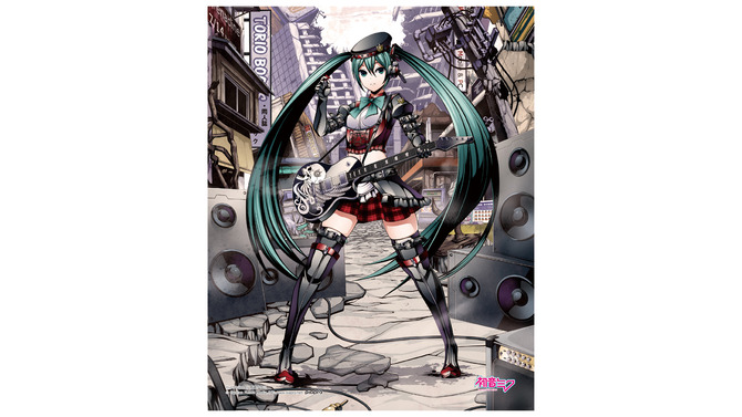 「初音ミク」×「ドン・キホーテ」コラボ！ ソリッドな描き下ろしイラストがお披露目