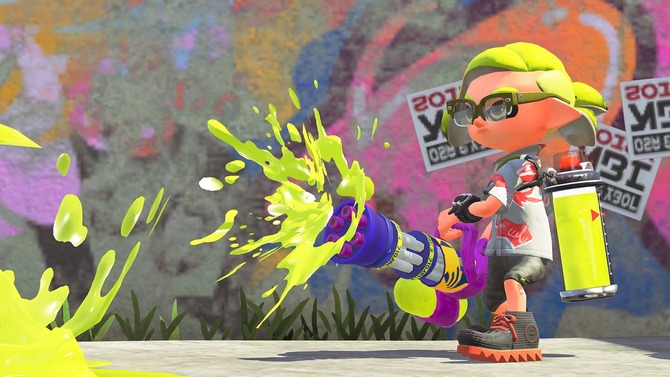 『スプラトゥーン2』「スプラスピナーコラボ」が発表―「カーリングボム」と「アメフラシ」でステージを染めあげよう！