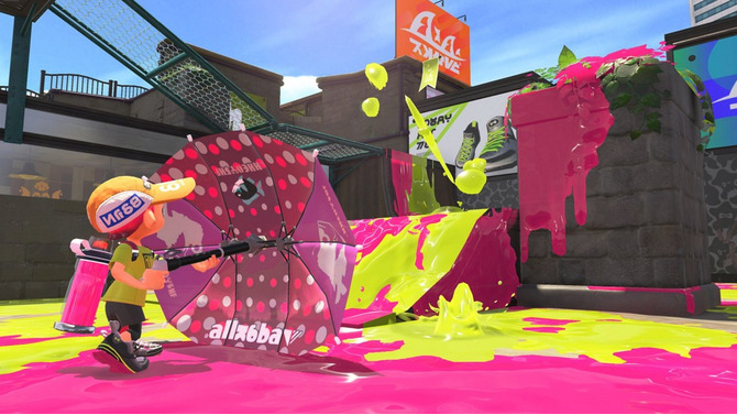 『スプラトゥーン2』新ブキ「パラシェルターソレーラ」を3月31日午前11時に追加