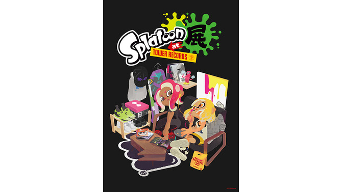 『スプラトゥーン』の軌跡を振り返る「Splatoon展at TOWER RECORDS」が7月13日より開催－限定コラボグッズの販売も