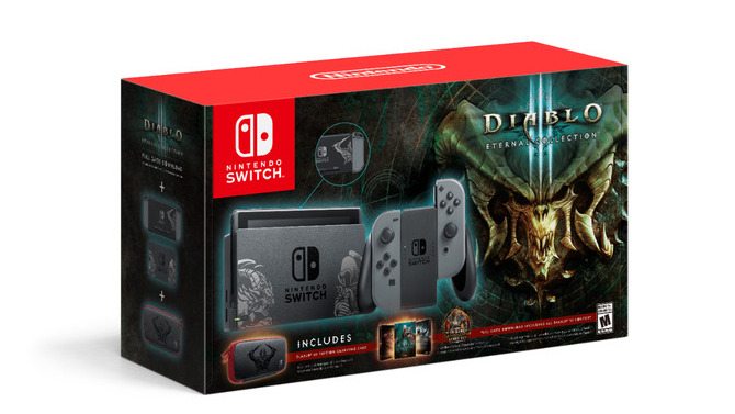 スイッチ版『Diablo III: Eternal Collection』の本体バンドルが海外発表！ 専用キャリングケースも付属