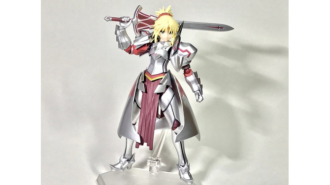 『Fate』シリーズより赤のセイバーことモードレッドがfigmaで登場！「不貞隠しの兜」ギミックも再現