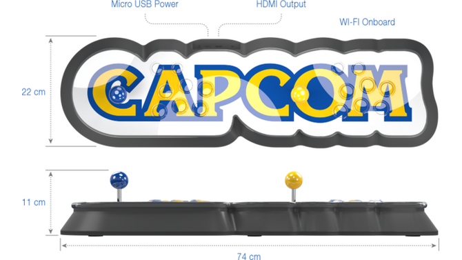 ジョイスティック型ゲーム機「Capcom Home Arcade」海外向けに発表！アーケード16タイトルを収録