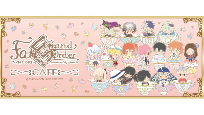 『FGO』×「サンリオ」コラボカフェ第3弾が9月5日より開催！新サーヴァント達を加えた“秋のお茶会”が開かれる