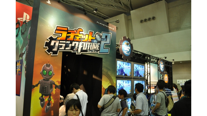 【WHF 2009夏】PSP goも展示のソニーブースは『ラチェット』と『ぼくなつ4』