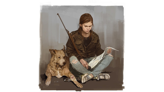 『The Last of Us Part II』新コンセプトアートがお披露目！エリーの隣に佇む「犬」に注目が集まる