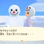 『あつまれ どうぶつの森』で ゆきだるま、つく～ろう～♪トライ＆エラーを繰り返してカンペキなゆきだるま作りに挑戦