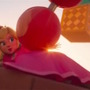 映画『スーパーマリオ』最新映像で「ピーチ姫」のアクションが紹介！難関コースをノンストップで駆け抜けるお姫様