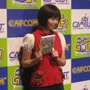 【CAPCOM Wii&DS新作タイトル発表会】井上和香さん囲み取材