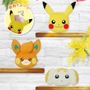 『ポケモン』ピカチュウ、パモ、パピモッチがかわいい！実用性バッチリの大きい顔型ぬいぐるみポーチがプライズ景品に