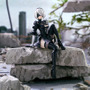 美しい座りポーズで魅せる脚…！「NieR:Automata Ver1.1a」より「2B」のぬーどるストッパーフィギュアが9月中旬よりプライズで順次展開