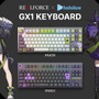 「ホロライブ」獅白ぼたん、ラプラス・ダークネスとコラボした「GX1 Keyboard」が登場！2人のカラーリングを意識したデザインが光る