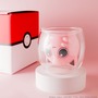 飲み物を注ぐと『ポケモン』が浮かび上がる！可愛いデザインのダブルウォールグラスに、プリンとカビゴンの表情違い全4種がラインナップ