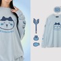 遊び心たっぷりの「ちいかわ」ロングスリーブTシャツ5種が本日12月25日12時より発売！袖には“草むしり検定”や“さすまた”などデザイン