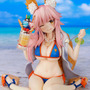 ウィンクする表情や佇まいが愛らしい！『FGO』より水着姿の「玉藻の前」がフィギュア化―最終再臨を常夏感たっぷりに再現