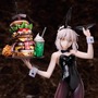 艶めく衣装と美脚にドキッ！『FGO』よりセイバーオルタがバニーVer.で立体化―手に持ったハンバーガーは圧倒的なボリューム