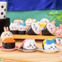 中トロの乗ったちいかわ、いくら軍艦に包まれたうさぎ…人気シリーズ「ちいかわ寿司」の新作フィギュアコレクションが可愛すぎる!