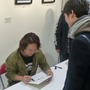 『MGS』のアートディレクター新川洋司による展示会が開催中、初日から多くのファンが駆けつける