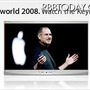 MacWorld 2008でのスティーブ・ジョブズ氏の基調講演