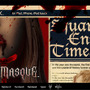 『BLOODMASQUE』サイトスクリーンショット