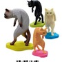 猫背すぎるネコのフィギュア第2弾「猫背2」がガシャポンで発売中、さまざまな猫背が全12種類