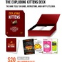 この猫、爆発します…カードゲーム『Exploding Kittens』が1日で目標資金の100倍を集め、既に300万ドル突破