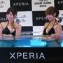 【TGS2016】お風呂じゃないです、プールです。Xperiaの美女が防水をアピール