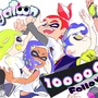 『スプラトゥーン』フォロワー100万人突破！記念イラストではイカ達がハイタッチで祝福