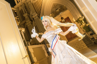 【コスプレ】『FGO』マリー・アントワネットの気品あふれる佇まいが映える！チャペル撮り下ろしの礼装が優雅【写真15枚】 画像