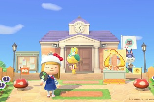 『あつまれ どうぶつの森』「かおだしかんばん」でしずえさんになれる！「Ninten島」がサンリオ家具を追加して、より可愛くリニューアル 画像