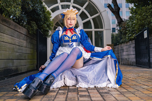 【コスプレ】『FGO』アルトリアのカルデアメイド姿が艶やか！ 注目レイヤー・deco【写真12枚】 画像